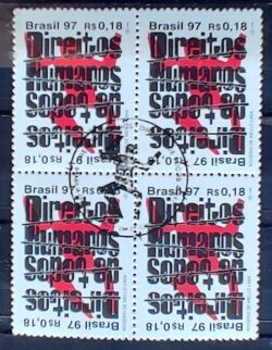 C 2034 Selo Direitos Humanos Justica 1997 Quadra CBC DF