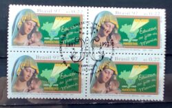 C 2049 Centenario da Presenca Marista no Brasil Religiao Mapa Educacao 1997 Quadra CBC DF