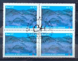 C 2068 Selo Centenario de Belo Horizonte Serra do Curral 1997 Quadra CBC MG