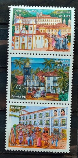 C 2198 Patrimônio Cultural da Humanidade Igreja Philex France 1999