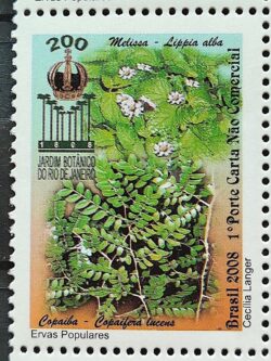 C 2751 Selo 200 Anos do Jardim Botanico Flora 2008