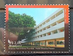 C 3732 Selo Brasilia Hotel Palace Arquitetura 2017