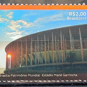 C 3733 Selo Brasilia Estadio de Futebol Mane Garrincha 2017
