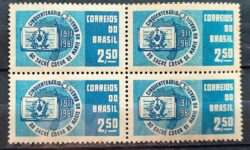 C 457 Selo Cinquentenario dos Colegios Sacre Coeur de Marie Educacao 1961 Quadra