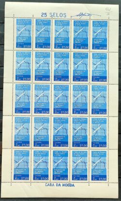 C 461 Selo Ministro Afonso Arinos Mapa Africa Senegal 1961 Folha