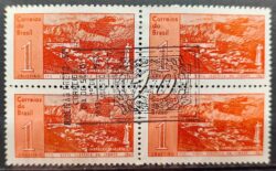 C 462 Selo Aniversario Cidade de Ouro Preto 1961 Quadra CBC SP Ribeirao Preto