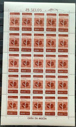 C 464 Selo Convenio Internacional do Cafe Bebida Economia 1961 Folha