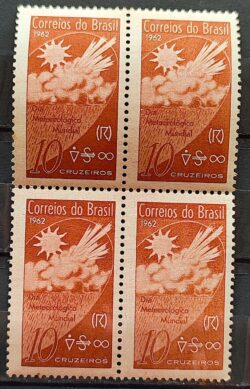 C 469 Selo Meteorologia 1962 Quadra 2