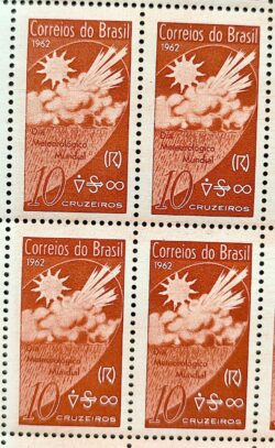 C 469 Selo Meteorologia 1962 Quadra