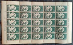 C 499 Selo Aniversario da Petrobras Energia Petroleo 1963 Folha