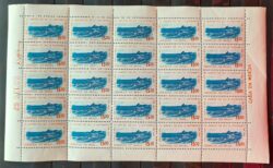 C 515 Selo 4 Centenario Cidade Rio de Janeiro Flamengo 1964 Follha 1
