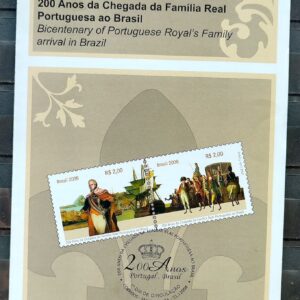 Edital 2008 01 Chegada da Familia Real Portuguesa Navio Cavalo 2008 1