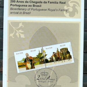 Edital 2008 01 Chegada da Familia Real Portuguesa Navio Cavalo 2008 2