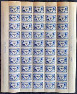 A 88 Selo Aereo Semana da Asa Aviao Aviacao 1959 Folha