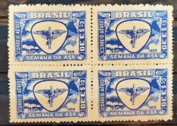 A 88 Selo Aereo Semana da Asa Aviao Aviacao 1959 Quadra 2