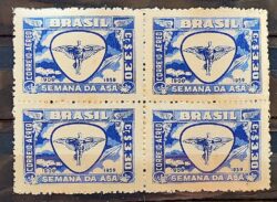 A 88 Selo Aereo Semana da Asa Aviao Aviacao 1959 Quadra 3