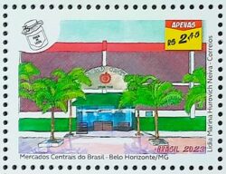 C 4118 Selo Mercados Centrais do Brasil Economia 2023 Belo Horizonte