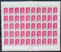 C 439 Selo Jogos da Primavera Mulher Arremesso de Peso 1959 Folha 2