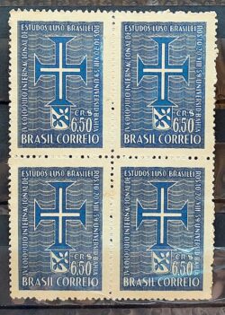 C 441 Selo Coloquio de Estudos Luso Brasileiros Bahia Portugal 1959 Quadra 3