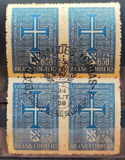 C 441 Selo Coloquio de Estudos Luso Brasileiros Bahia Portugal 1959 Quadra RJ 3