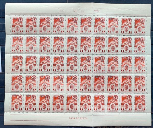 C 442 Selo Cinquentenario da Fabrica Getulio Vargas Piquete Exercito Militar 1959 Folha