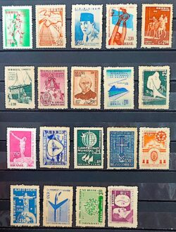 Colecao Anual de Selos do Brasil 1959 Comemorativos