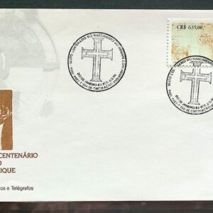 Envelope FDC 609 Infante Dom Henrique Portugal Navio Mapa 1994 CBC RJ 4