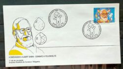 Envelope FDC 612 Albert Sabin Poliomelite Saude Vacina 1994 FDC Brasilia