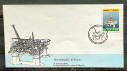 Envelope FDC 621 Petrobras Energia Petroleo 1994 CBC Brasilia