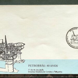 Envelope FDC 621 Petrobras Energia Petroleo 1994 CBC Brasilia