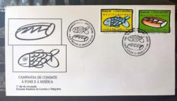 Envelope FDC 623 Combate a Fome e a Miseria Economia 1994 CBC Brasilia 2