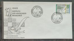Envelope FDC 624 Instituto dos Advogados Direito Justica 1994 CBC RJ