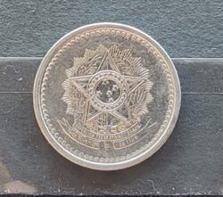 Moeda Brasil 1986 10 Centavos Cruzado Sob