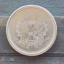 Moeda Brasil 1986 50 Centavos Cruzado Sob