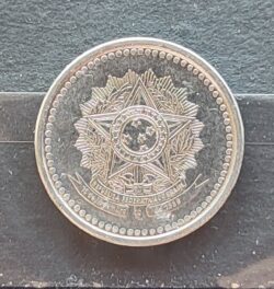 Moeda Brasil 1987 10 Centavos Cruzado Sob