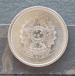 Moeda Brasil 1987 20 Centavos Cruzado Sob
