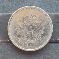Moeda Brasil 1987 5 Cruzado Sob