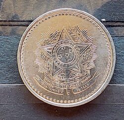 Moeda Brasil 1988 1 Cruzado Sob