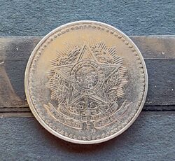 Moeda Brasil 1988 10 Cruzado Sob