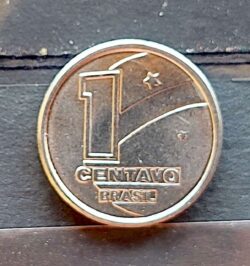 Moeda Brasil 1989 1 Cruzado Novo Centenario da Republica Cavalo Pecuaria Sob