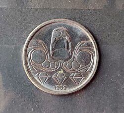 Moeda Brasil 1989 10 Cruzado Novo Centenario da Republica Garimpo Ouro Sob