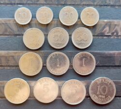 Moeda Brasil Lote Cruzado 14 Exemplares