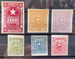 Selo Replica Republica de Counani Amapa 1893 Serie Completa REPLICA