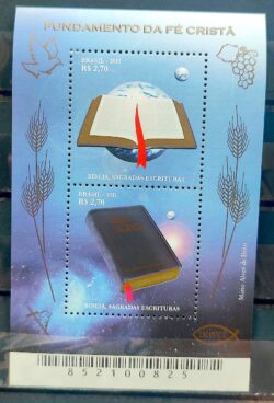 B 166 Bloco de Natal Bíblia Religiao 2011