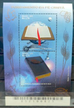 B 166 Bloco de Natal Bíblia Religiao 2011 CBC AM