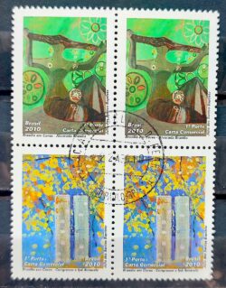 C 2959 Selo Brasilia Arte 2010 Quadra CPD