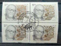 C 3157 Selo Mario Lago Ator Teatro 2011 Quadra CBC RJ 2