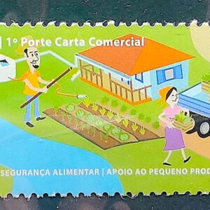 C 3193 Selo Rio + 20 Seguranca Alimentar Economia Vaca Galinha Caminhao 2012