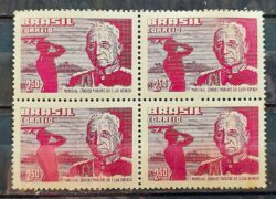 C 406 Selo Marechal Rondon Militar Aviao Dia do Indio 1958 Quadra 2