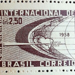 C 415 Selo Conferencia Internacional de Investimentos Economia Mapa 1958